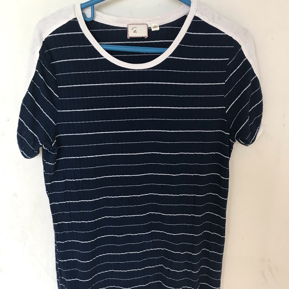 Anthropologie Postage stamp brand tee